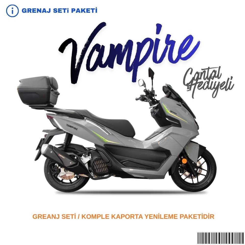 Yuki Vampire Grenaj Seti Gri 11 Parça